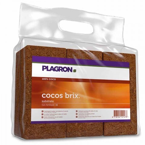 Кокосовый субстрат в брикетах Plagron Cocos Brix 42L