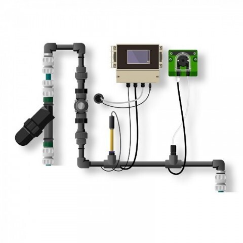 Корректор кислотности раствора PH Controller Inline
