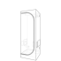 Гроубокс Secret Jardin Dark Room 60x60x170 см